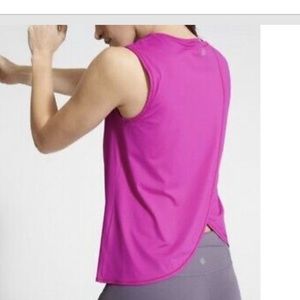 Athleta Sunlover UPF Tank, Electric Fuschia- S